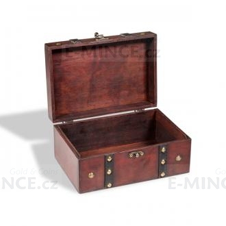 RUSTIKA genuine wood treasure chest
Click to view the picture detail.