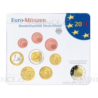 2011 - Germany 5,88  Coin Set - BU
Click to view the picture detail.