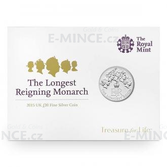 2015 - Great Britain 20 GBP The Longest Reigning Monarch - BU
Click to view the picture detail.