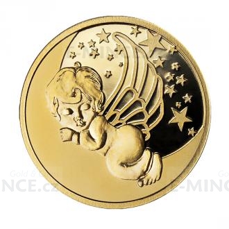 2020 - Niue 5 $ Zlat mince Andl strn / Guardian Angel - proof
Kliknutm zobrazte detail obrzku.
