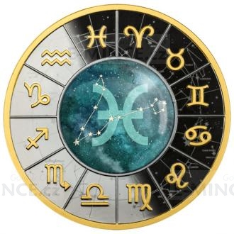 2023 - Kamerun 500 CFA Magnified Zodiac Signs Pisces / Zvrokruh Ryby - proof
Kliknutm zobrazte detail obrzku.