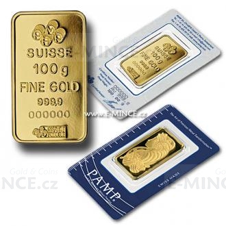 Fortuna Gold Bar 100 g - PAMP
Click to view the picture detail.