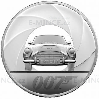 2020 - Great Britain 5 Oz James Bond 007 - Aston Martin DB5 - Proof
Click to view the picture detail.