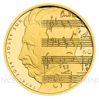 Gold Half-Ounce Medal Josef Suk - Proof
Click to view the picture detail.