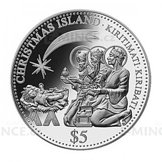 2014 - Kiribati 5 $ The Three Kings - Proof
Click to view the picture detail.