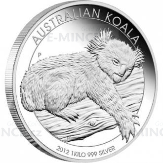 2012 - Australien 30 AUD Australian Koala 1 kilo Silver Bullion Coin
Klicken Sie zur Detailabbildung.