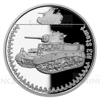 2023 - Niue 1 NZD Stbrn mince Obrnn technika - M3 Stuart - proof
Kliknutm zobrazte detail obrzku.