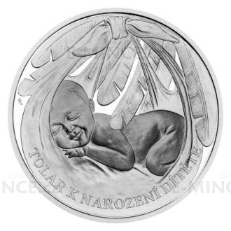 Silver thaler to the birth of a child 2023 "Stork" - proof
Click to view the picture detail.