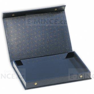 Coin presentation case L for 4 coin trays, blue, empty
Click to view the picture detail.