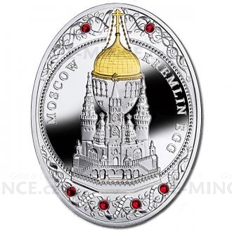 2013 - Niue 2 NZD - Imperial Faberg Eggs - Moscow Kremlin Egg - Proof
Click to view the picture detail.
