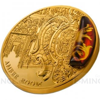 2012 - Niue 100 NZD Amber Room - Proof
Click to view the picture detail.