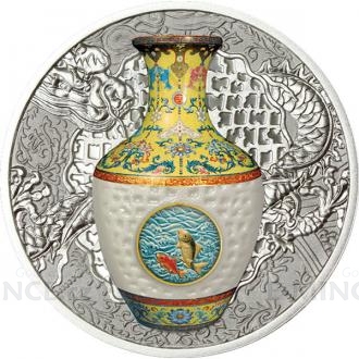2016 - Niue 1 $ Qing Dynasty Vase / nsk porcelnov vza dynastie ching - proof
Kliknutm zobrazte detail obrzku.