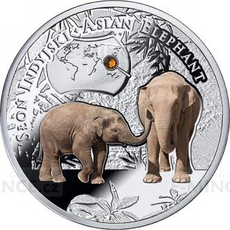 2016 - Niue 1 NZD Slon Indick (Asian Elephant) - proof
Kliknutm zobrazte detail obrzku.