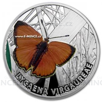 2010 - Niue 1 NZD - Scarce Copper (Lycaena Virgaureae) - Proof
Click to view the picture detail.