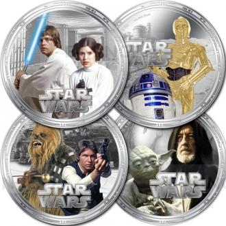 2011 - Niue - Star Wars - Millennium Falcon Coin Set - Proof like
Click to view the picture detail.