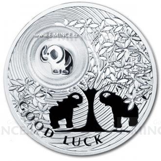 2011 - Niue 1 NZD - Lucky Coin - Elephant - Proof
Click to view the picture detail.