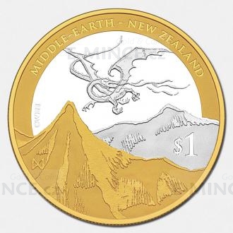 2013 - Neuseeland 1 $ - Der Hobbit: Smaugs Einde Silbermnze - PP
Klicken Sie zur Detailabbildung.