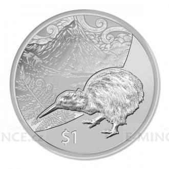 2014 - New Zealand 1 $ - Kiwi Treasures Silver Specimen Coin
Click to view the picture detail.