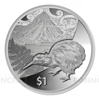 2014 - New Zealand 1 $ - Kiwi Treasures Silver Coin - Proof
Click to view the picture detail.