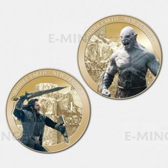 2014 - New Zealand 1 $ The Hobbit: The Battle Of Five Armies - Thorin and Azog
Click to view the picture detail.