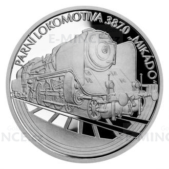 2023 - Niue 1 NZD Silver Coin On Wheels - Steam Locomotive 387.0 Mikado - Proof
Click to view the picture detail.