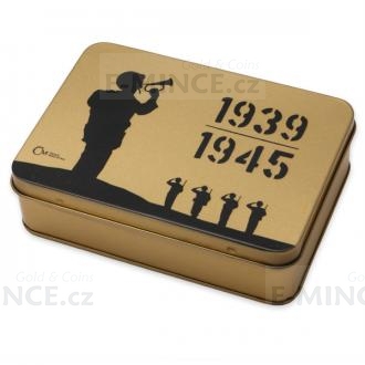 Etui for 4 Gold Coins from End of the Second World War Series
Click to view the picture detail.