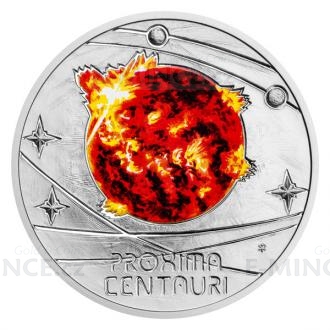2023 - Niue 1 NZD Silver coin The Milky Way - The Proxima Centauri - proof
Click to view the picture detail.