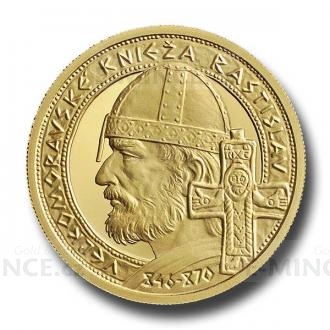 2014 - Slovakia 100  Rastislav - Ruler of Great Moravia - Proof
Click to view the picture detail.