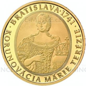 2016 - Slovakia 100  275th anniversary of the Coronation of Maria Theresa - Proof
Click to view the picture detail.