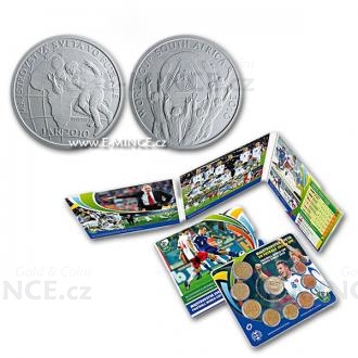 2010- Slovakia 3,88  Coin Set World Cup South Africa - BU
Click to view the picture detail.