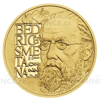 Gold Ducat Bedrich Smetana - Proof
Click to view the picture detail.