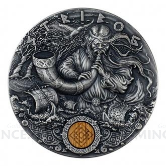 2020 - Niue 2 NZD Stribog - Slavic God - Antique Finish
Click to view the picture detail.