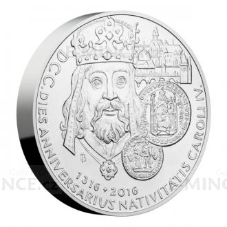 2016 - Niue 100 NZD Stbrn kilogramov mince 700. vro narozen Karla IV. - b.k.
Kliknutm zobrazte detail obrzku.