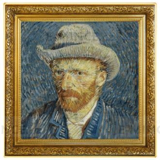 2023 - Niue 1 NZD Van Gogh: Self-Portrait with Grey Felt Hat - Proof
Click to view the picture detail.