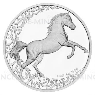 2024 - Niue 2 NZD Silver 1 oz Bullion Coin Treasures of the Gulf - The Horse - proof
Click to view the picture detail.