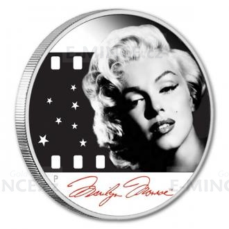 2012 - Tuvalu 1 $ - Marilyn Monroe  - Proof
Click to view the picture detail.