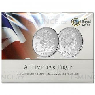 2013 - Great Britain 20 GBP - St George and the Dragon - BU
Click to view the picture detail.