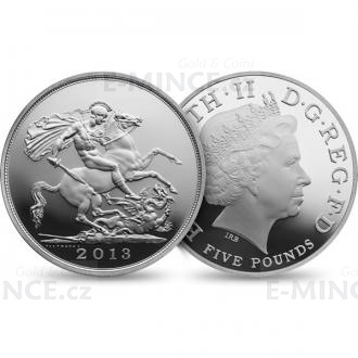 2013 - Grobritannien 5 GBP - The Royal Birth Sovereign - PP
Klicken Sie zur Detailabbildung.