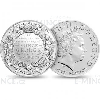 2013 - Grobritannien 5 GBP - Taufe Prinz George 2013 - St.
Klicken Sie zur Detailabbildung.