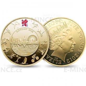 2012 - Velk Britnie 5 GBP - Londn 2012 Olympijsk Hry Zlato - proof
Kliknutm zobrazte detail obrzku.
