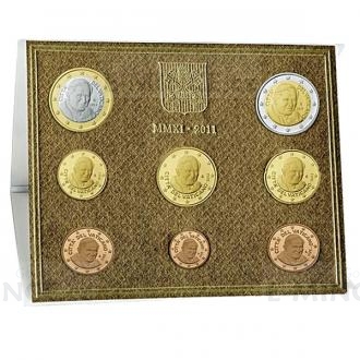 2011 - Vatican 3,88  - Coin Set Pontificate of Benedict XVI - UNC
Click to view the picture detail.
