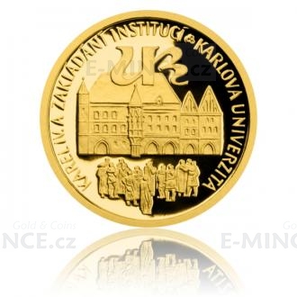 2016 - Niue 5 NZD Gold coin Charles IV and Institutions - Charles University - Proof
Click to view the picture detail.