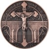 Sv. Jan Nepomuck -  Sada dvou medail - patina (Obr. 1)