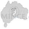 2015 - Austrlie 1 $ Australian Map Shaped Coin - Wedge-tailed Eagle 1oz (Obr. 2)