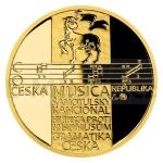 esk mincovna 2023 Zlat pluncov medaile Jan Blahoslav - proof