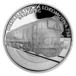 Pro mue 2022 - Niue 1 NZD Stbrn mince Na kolech - Dieselelektrick lokomotiva 753  - proof