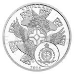 esk mincovna 2024 2024 - Niue 5 NZD Stbrn dvouuncov mince Archandl Raziel - proof