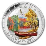 Fauna a Flra 2013 - Kanada 20 $ - Autumn Bliss: Harmony  - proof