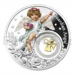 Drky 2022 - Niue 2 NZD Guardian Angel / Andl strn - proof