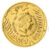 2021 - Niue 10 NZD Gold 1/4oz Coin Czech Lion - Standard (Obr. 1)